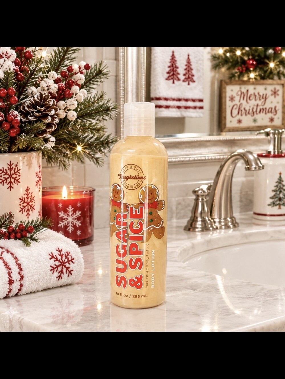 🍬 BATH & BODY WORKS SUGAR & SPICE BODY LOTION